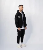 99 Based Antiq Logo Zip Hoodie Black 3.webp