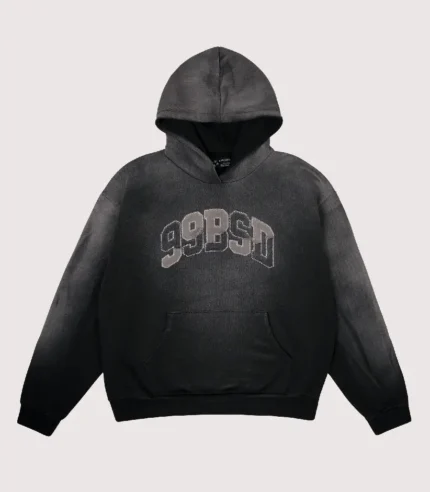 99 Based Deconstructed Hoodie Faded Black 1.webp