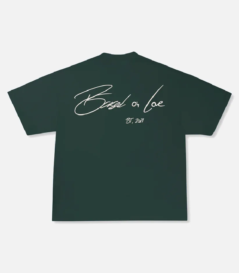 99 Based Signature T Shirt Green 3.webp 99 Based Signature T Shirt Green 3.webp