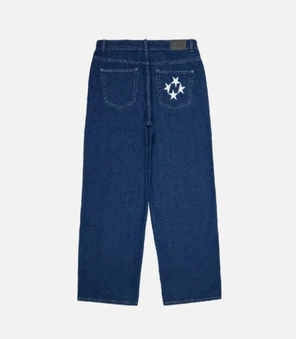 99BASED Shining Stars Jeans Ocean Blue 6.webp
