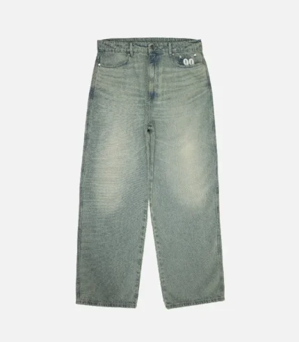 99BASED Shining Stars Jeans Old Light Blue 4.webp